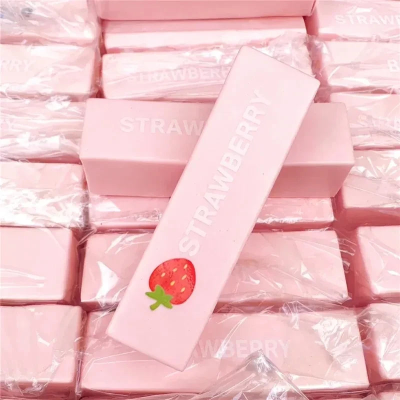 Strawberry butter stress relief squishy toy — slow rising butter bar