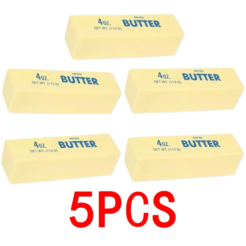 Strawberry butter stress relief squishy toy — slow rising butter bar