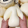 Giant Milk Bun Squishy — Moist Slow Rising Jumbo Bread Toy