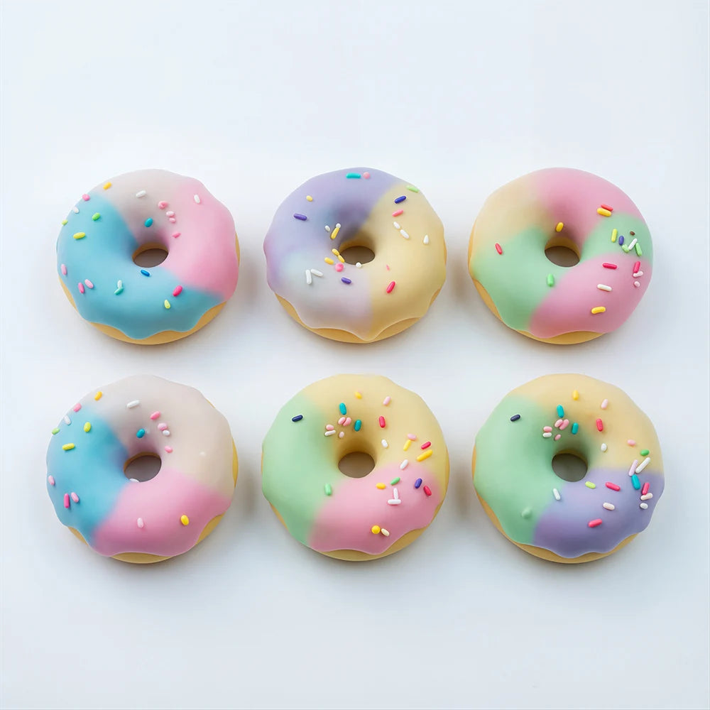 Crunchy Cat Paw Doughnut Squishy — Slow Rising ASMR Stress Toy
