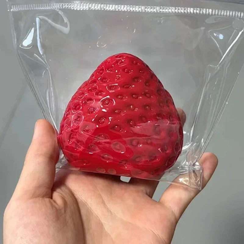 Strawberry Taba Squishy — Ultra-Soft Slow Rebound Stress Toy