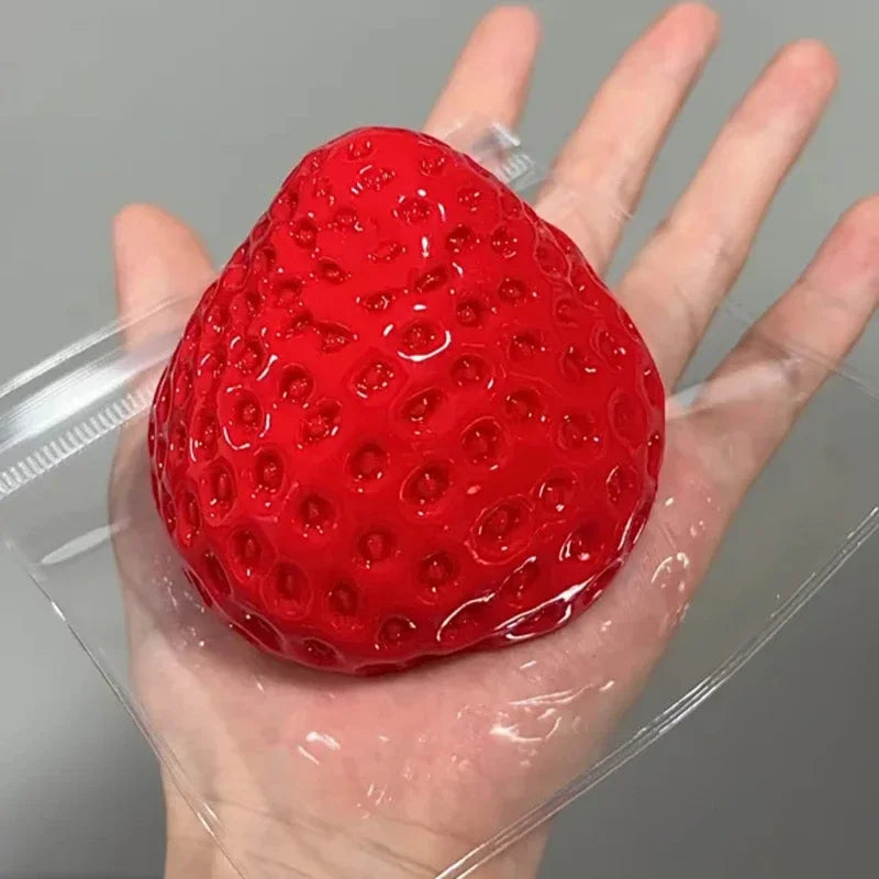 Strawberry Taba Squishy — Ultra-Soft Slow Rebound Stress Toy