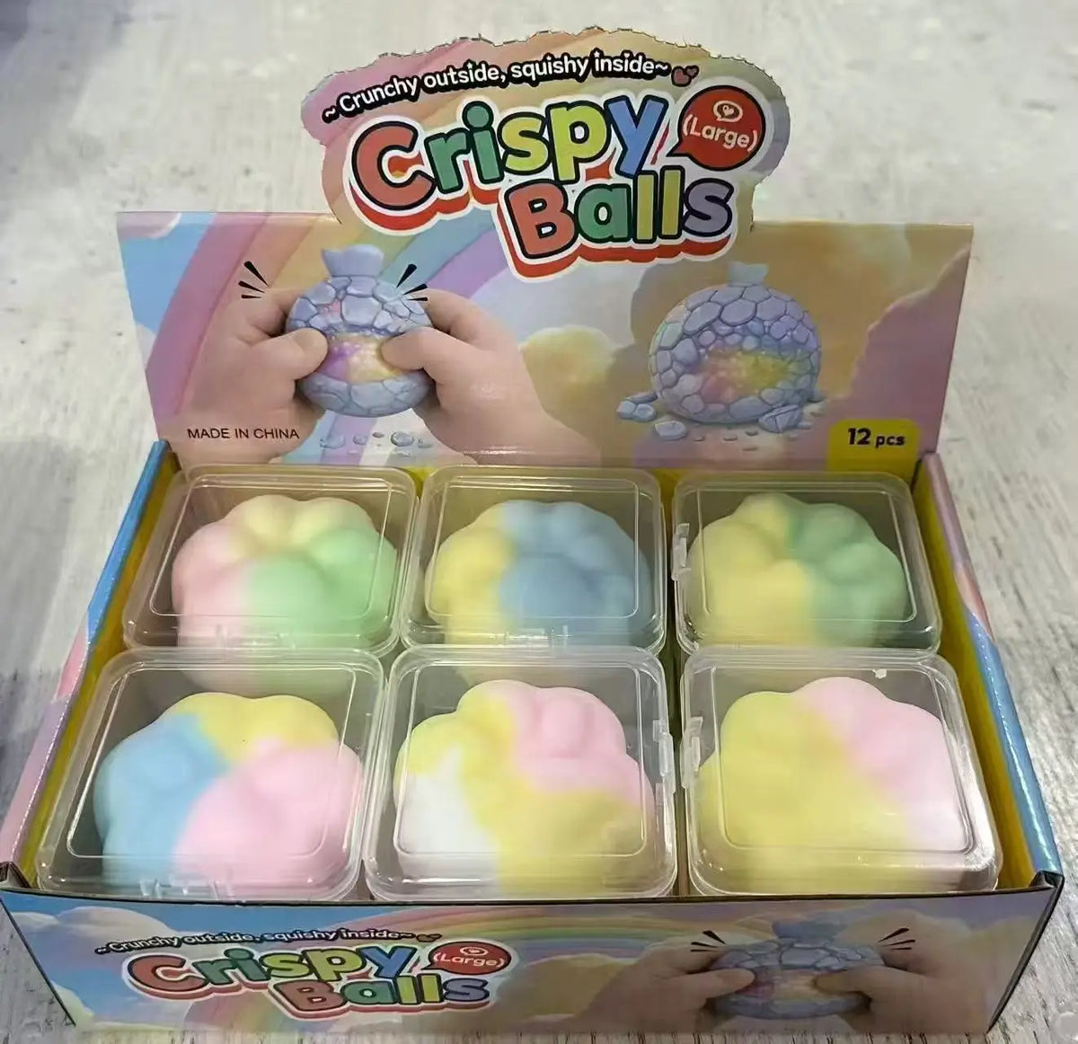 Crunchy Cat Paw Doughnut Squishy — Slow Rising ASMR Stress Toy